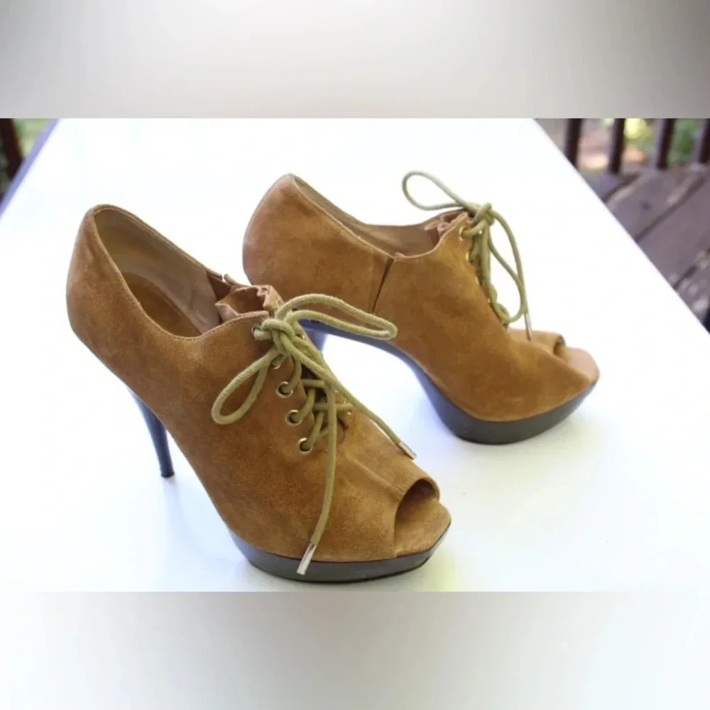 Michael Kors peep toe booties - Picture 14 of 15